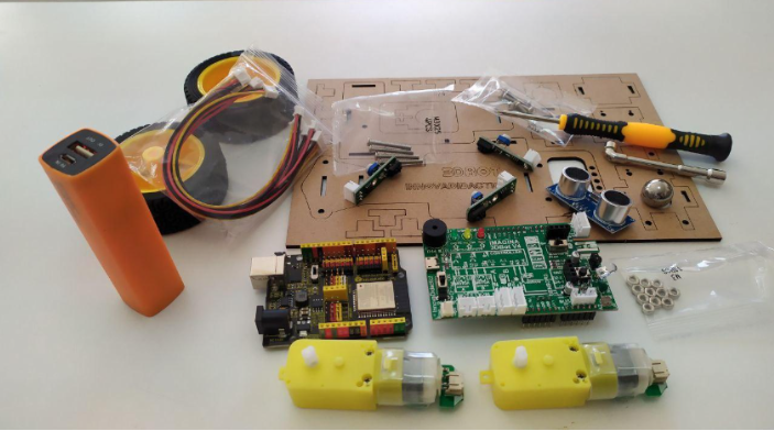 Contenido del kit 3dBot
